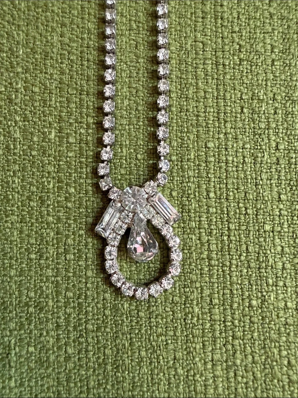 N/A vintage rhinestone